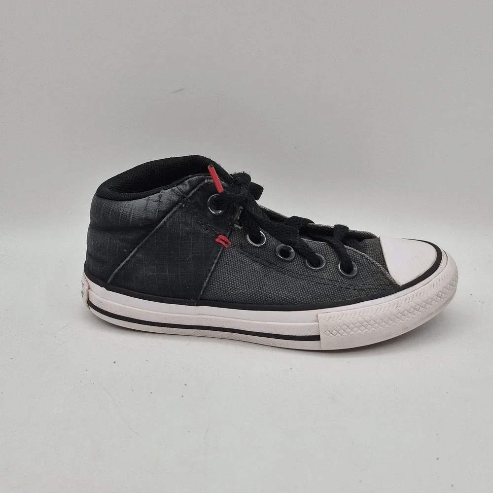 Converse Chuck Taylor All Star Street Mid Shoes Youth Size 11 Black A05425F